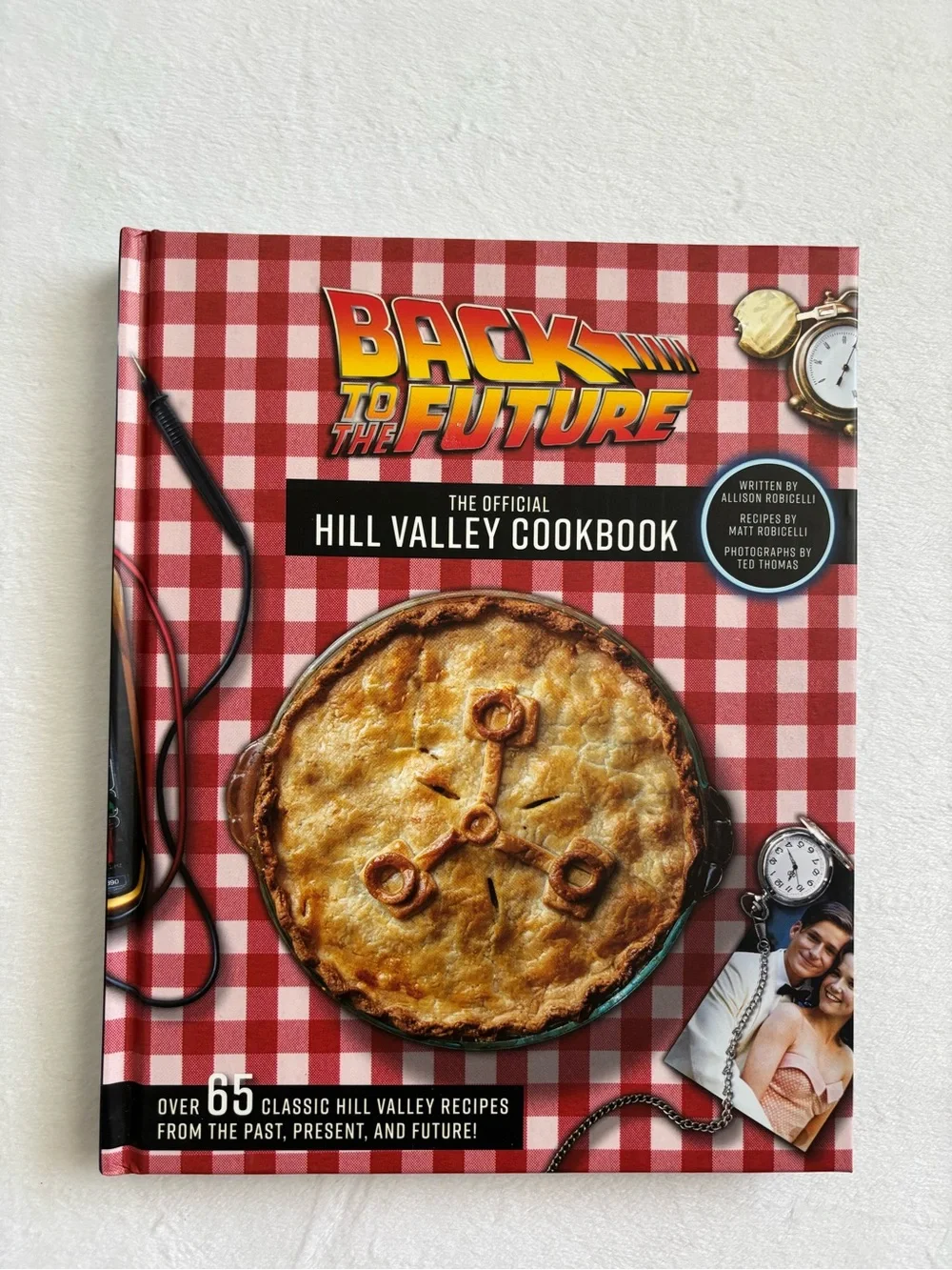 Back To The Future The Official Hill Valley Cookbook Hardcover NEW